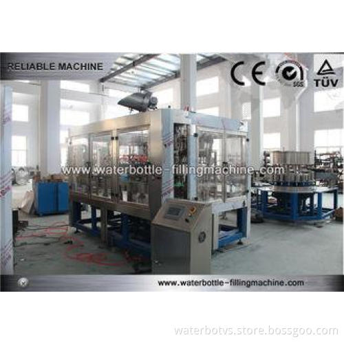 Carbonated Drink Glass Bottle Filling Machine Beverage Juic